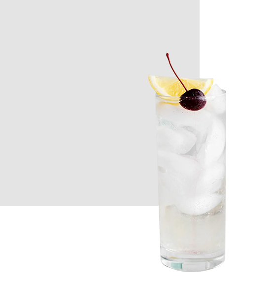 coctel cherry tom collins