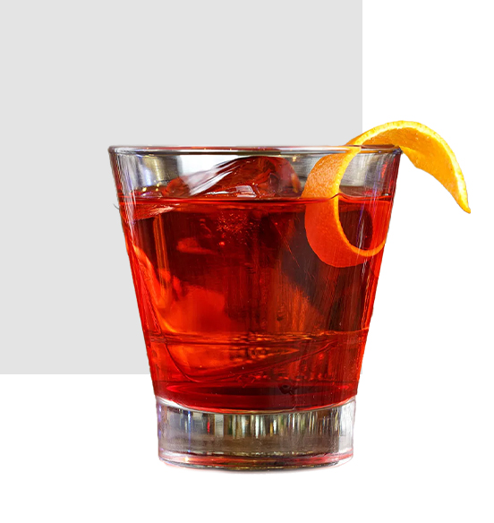 coctel rosso negroni