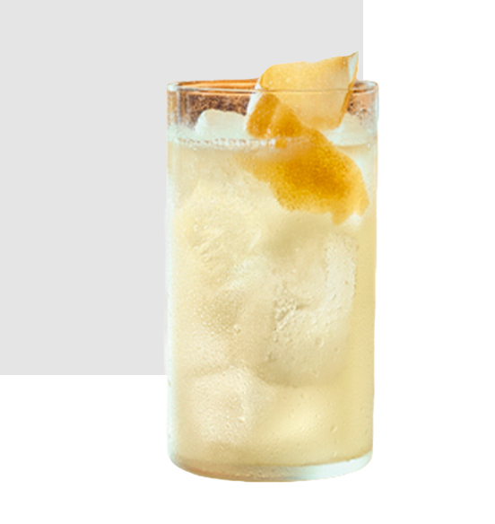 coctel cello fizz vaso