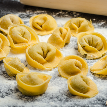 tipos de pasta rellena