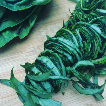 tipos de cortes en verduras