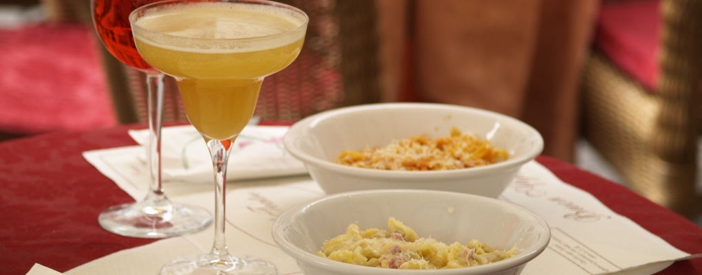 bebidas para acompañar pastas